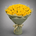 100 Yellow Roses Grand Bouquet