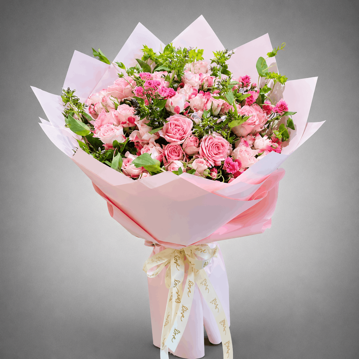 Pink Garden Love Bouquet