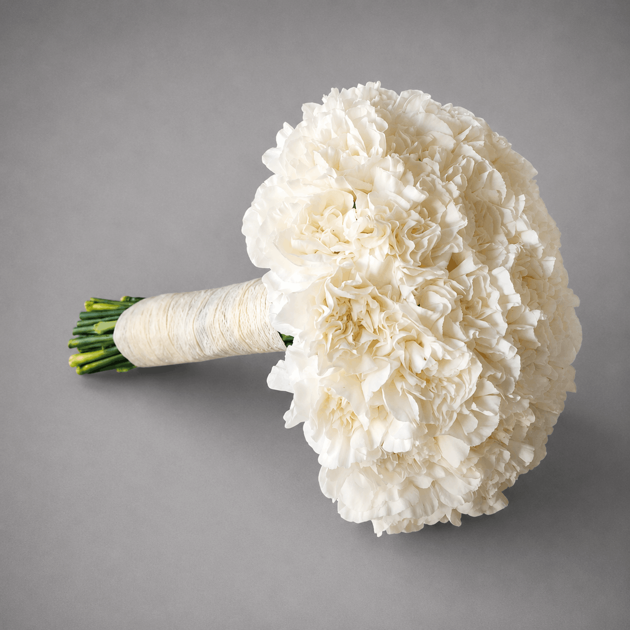 Cloud Carnation Bridal Bouquet