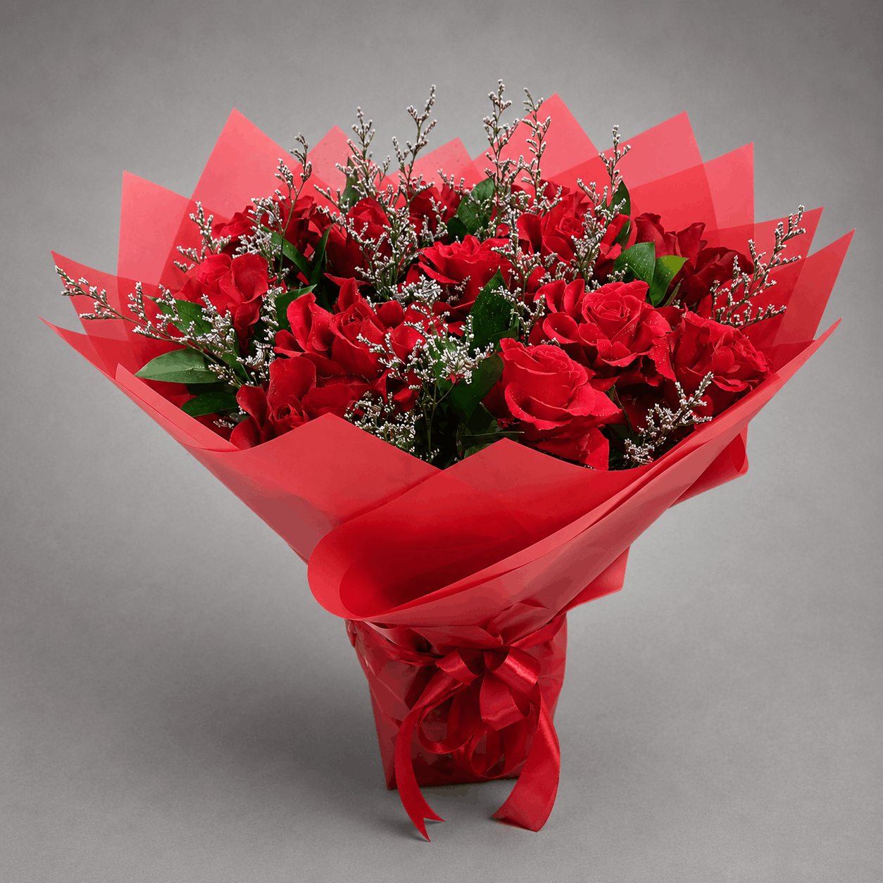 Radiant Red Embrace