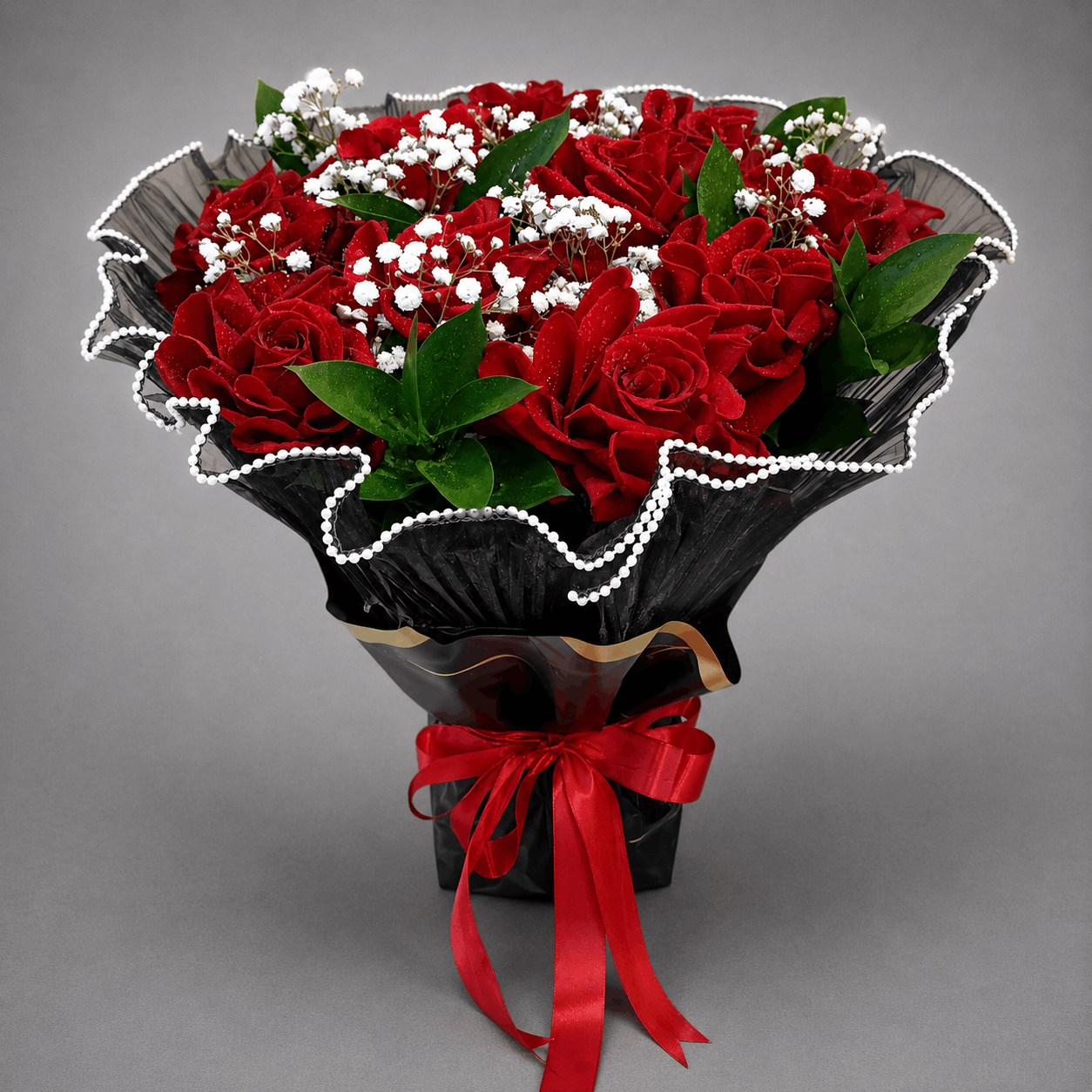 Scarlet Night Bouquet