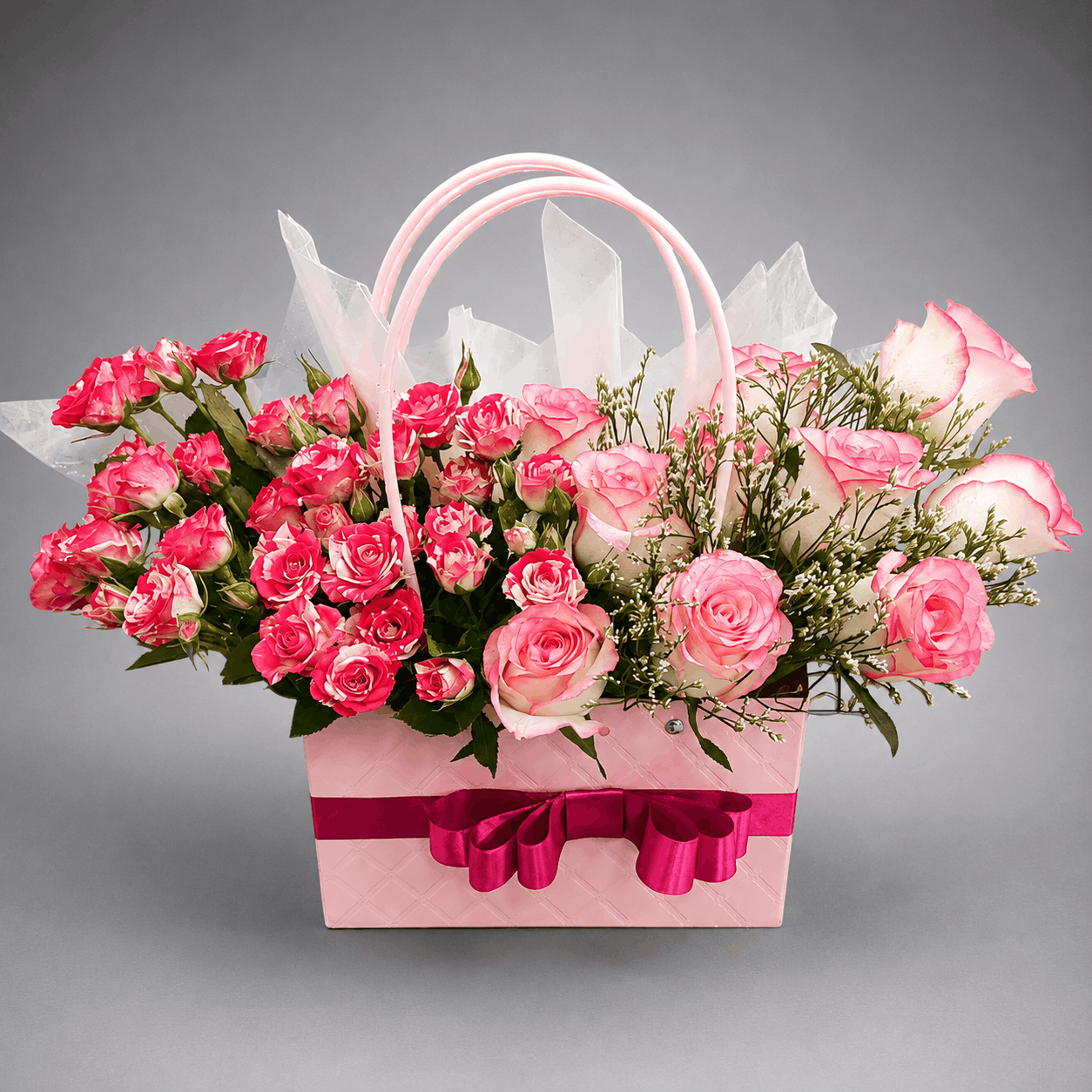 Pink Blossom Bag
