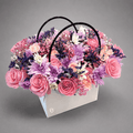 Pastel Bloom Basket