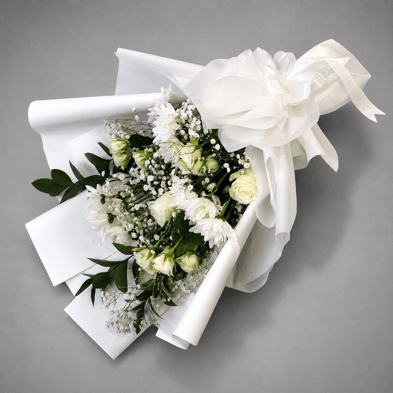 Graceful White Embrace