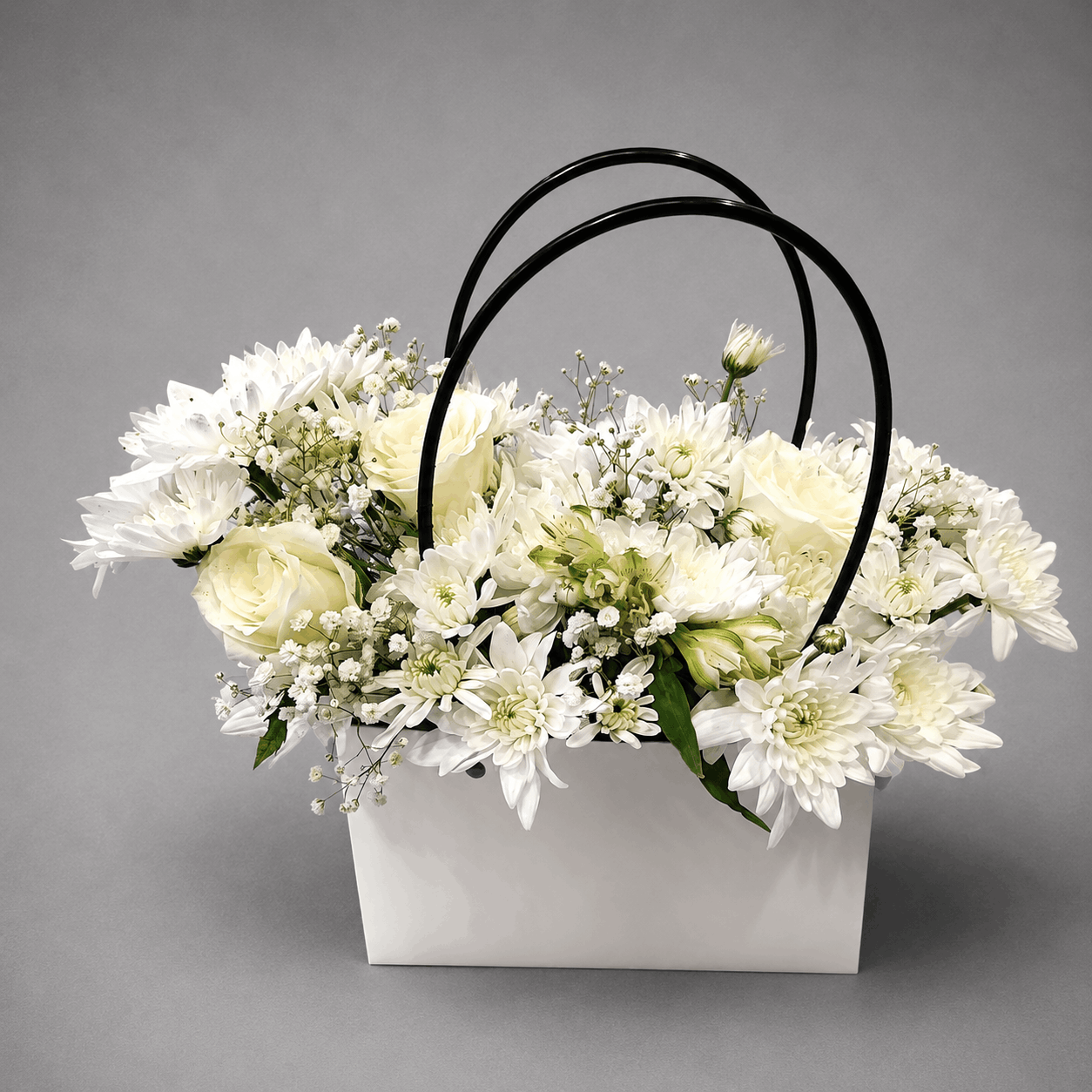 White Elegance Bloom Bag