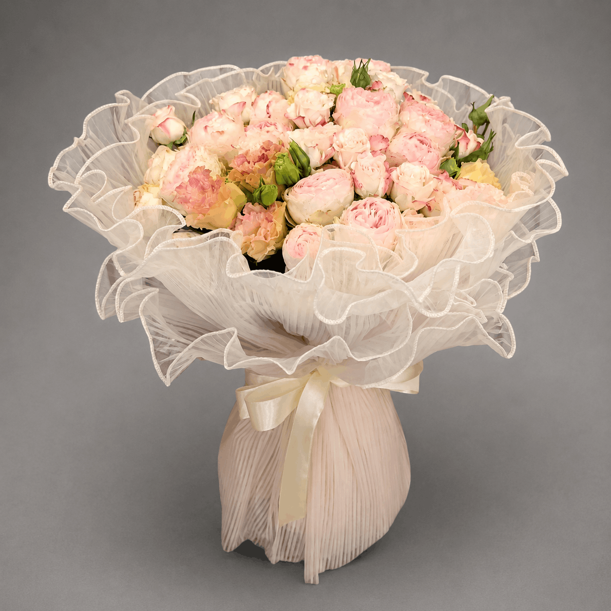 Tulle Wrapped Bouque