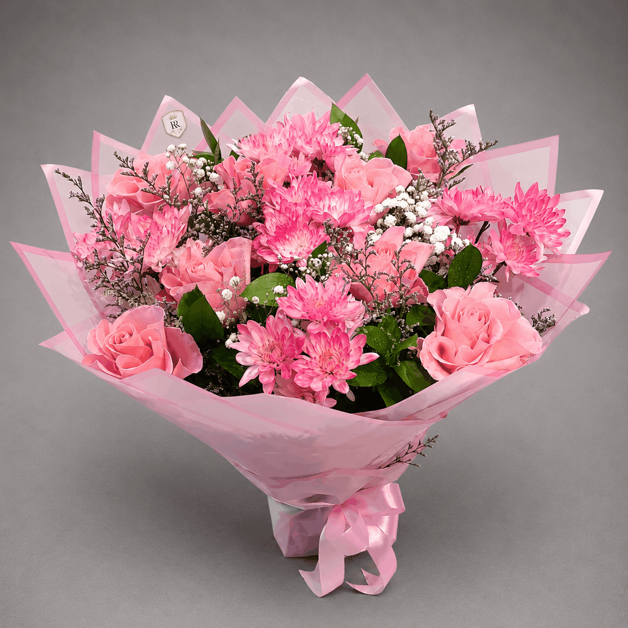 Pink Petal Embrace