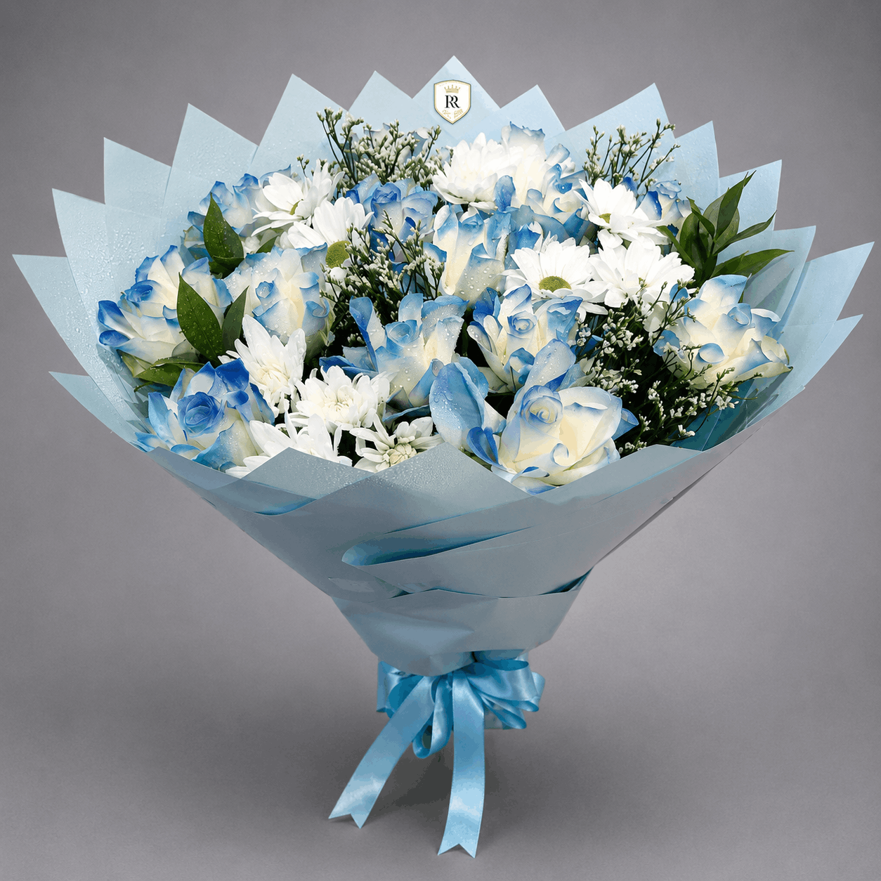 Blue Rose Bouquet