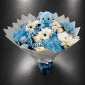 Blue Teddy Bliss