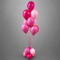 Pink Ombre Latex Balloon Tower Bouquet