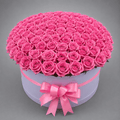 Grand Pink Rose Dome Gift Box