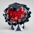 Red Rose Graduation Cap Bouquet