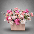 Pink Bliss Basket Arrangement