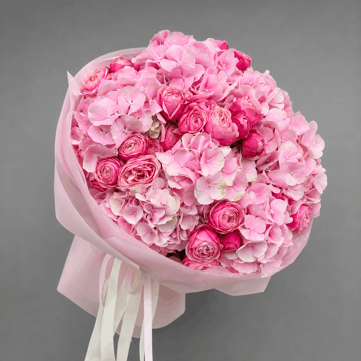 Pink Hydrangea & Bloom Bouquet