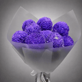 Purple Button Chrysanthemum Bouquet – Florist Special