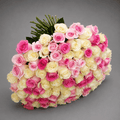 Pink & Cream Rose Bouquet