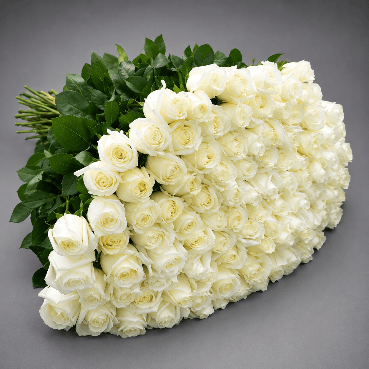 White Rose Statement Bouquet