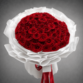 Classic Red Rose Dome Bouquet
