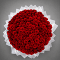 Grand Red Rose Dome Bouquet