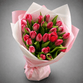 Vibrant Pink Tulip Bouquet