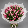 Romantic Pink Tulip Bouquet