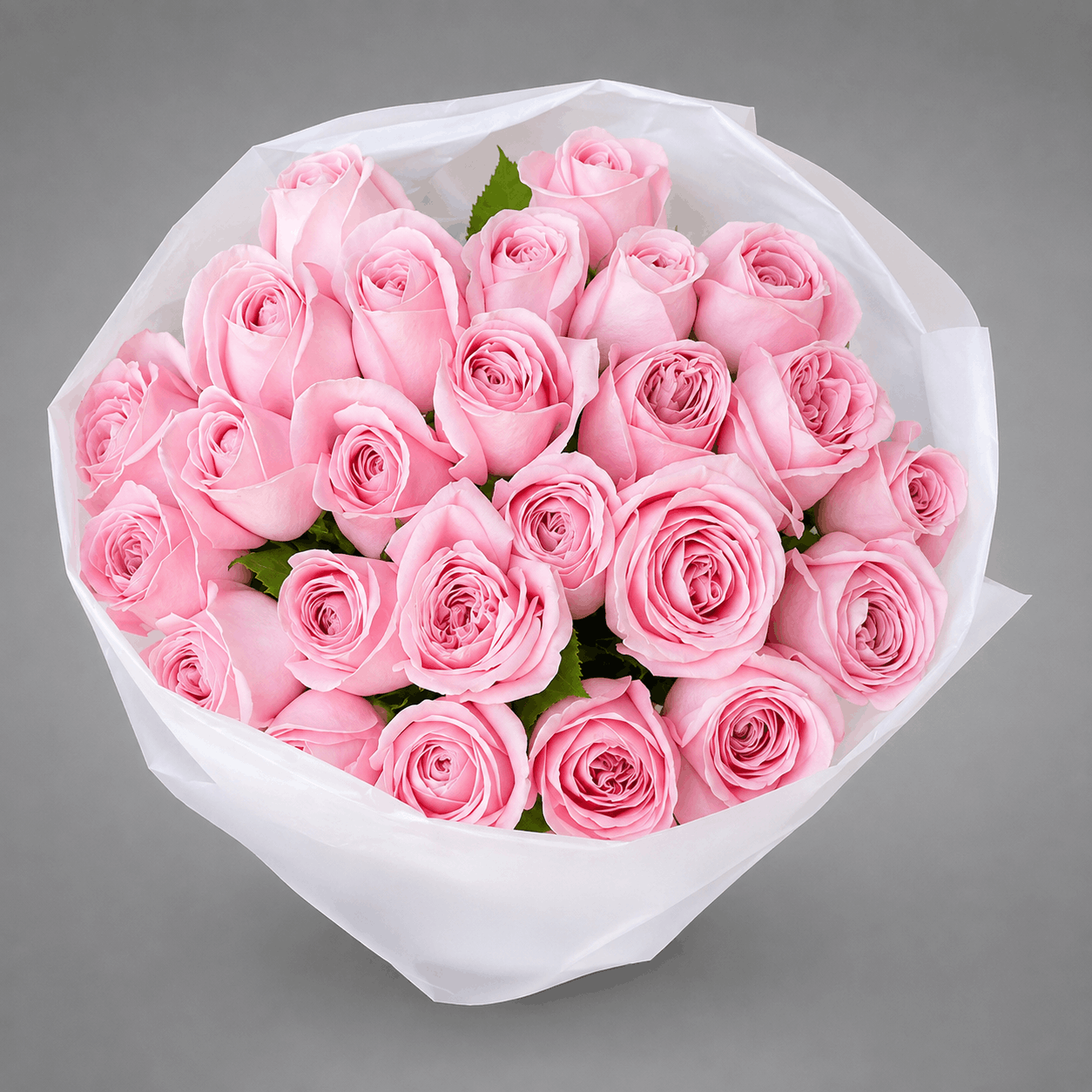 Classic Soft Pink Rose Bouquet