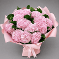 Pink Hydrangea Garden Bouquet
