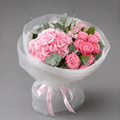 Pink Rose & Hydrangea Bouquet