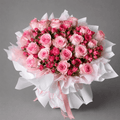 Blush & Pink Spray Rose Bouquet