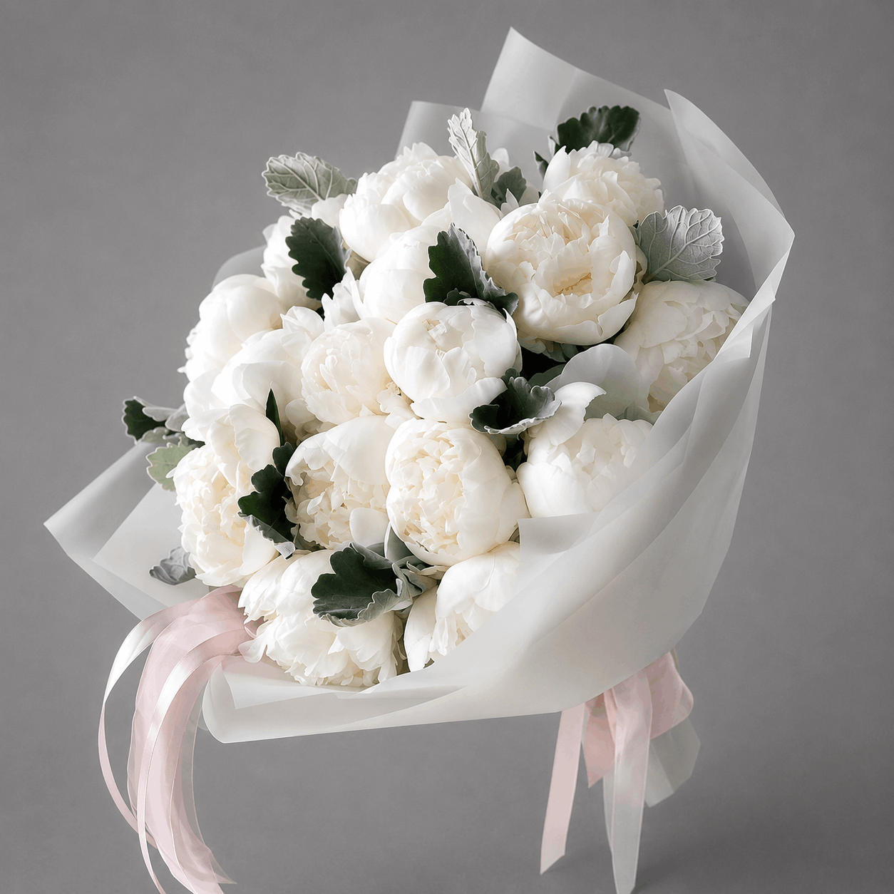 Elegant White Garden Bouquet