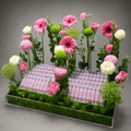 Garden Stems Money Gift Acrylic Tray
