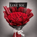 Love You Red Rose Statement Bouquet