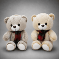 Tartan Scarf Teddy Bear Plush Toy