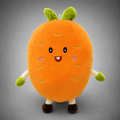 Happy Carrot Character Plush Toy