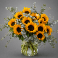 Sunflower & Eucalyptus Celebration Bouquet