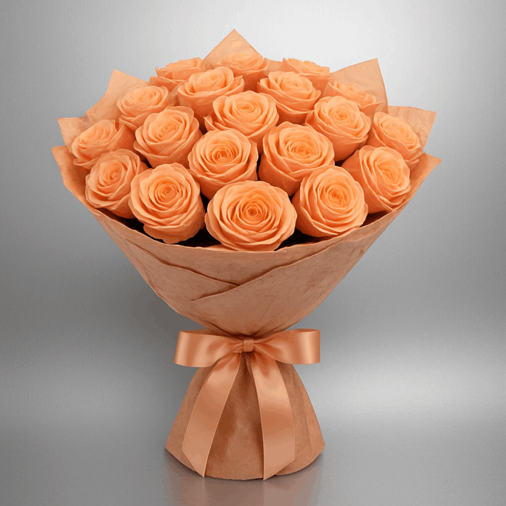 Pearl & Petal Bridal Bouquet - 21 Roses