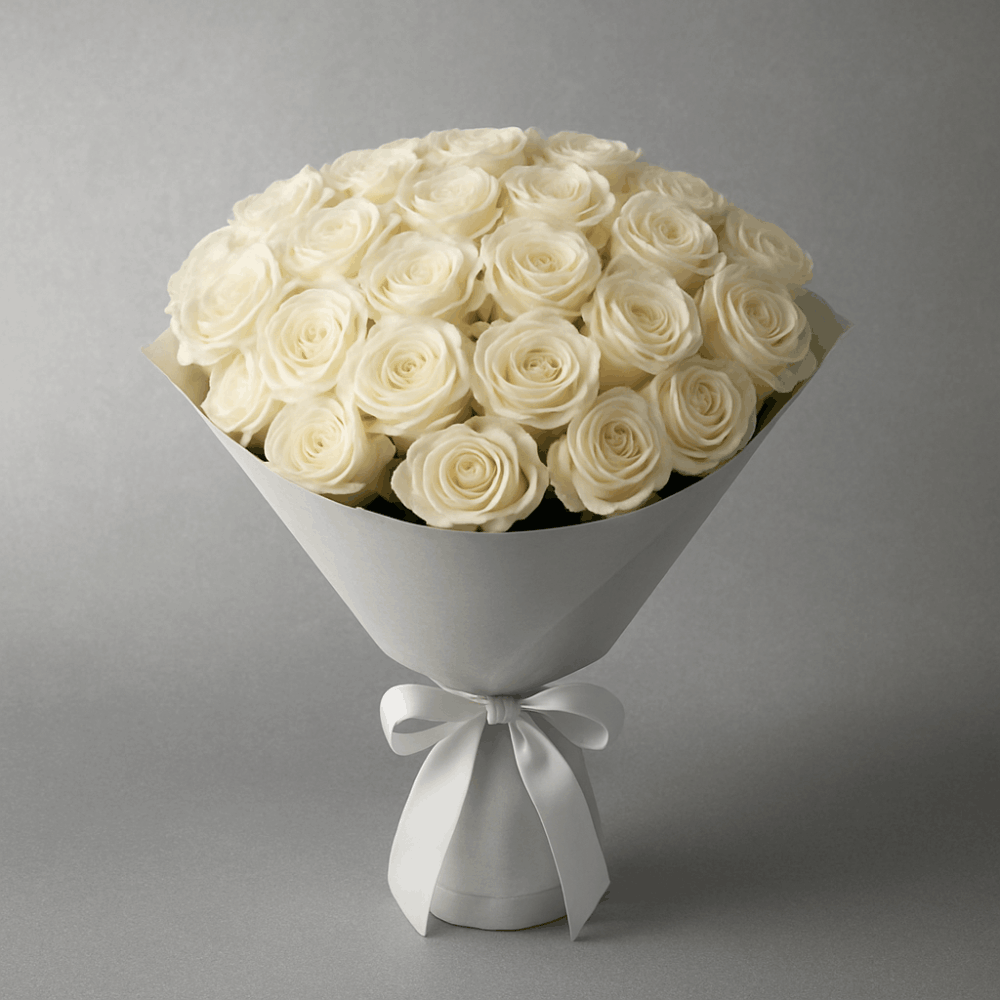 Eternal White Bridal Bouquet