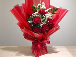 Romantic Red Rose Bouquet