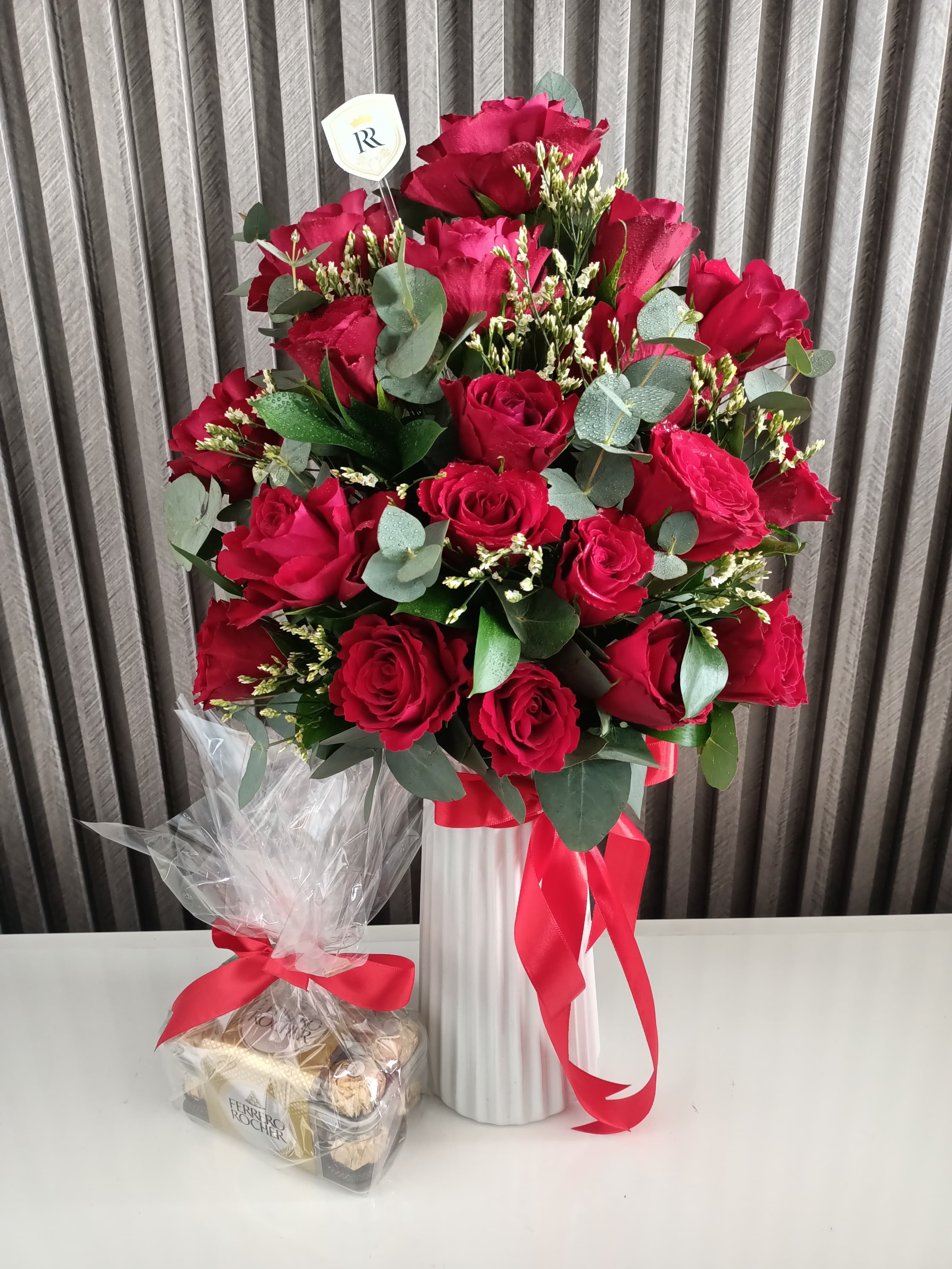 Ruby Red Romance: Roses & Ferrero