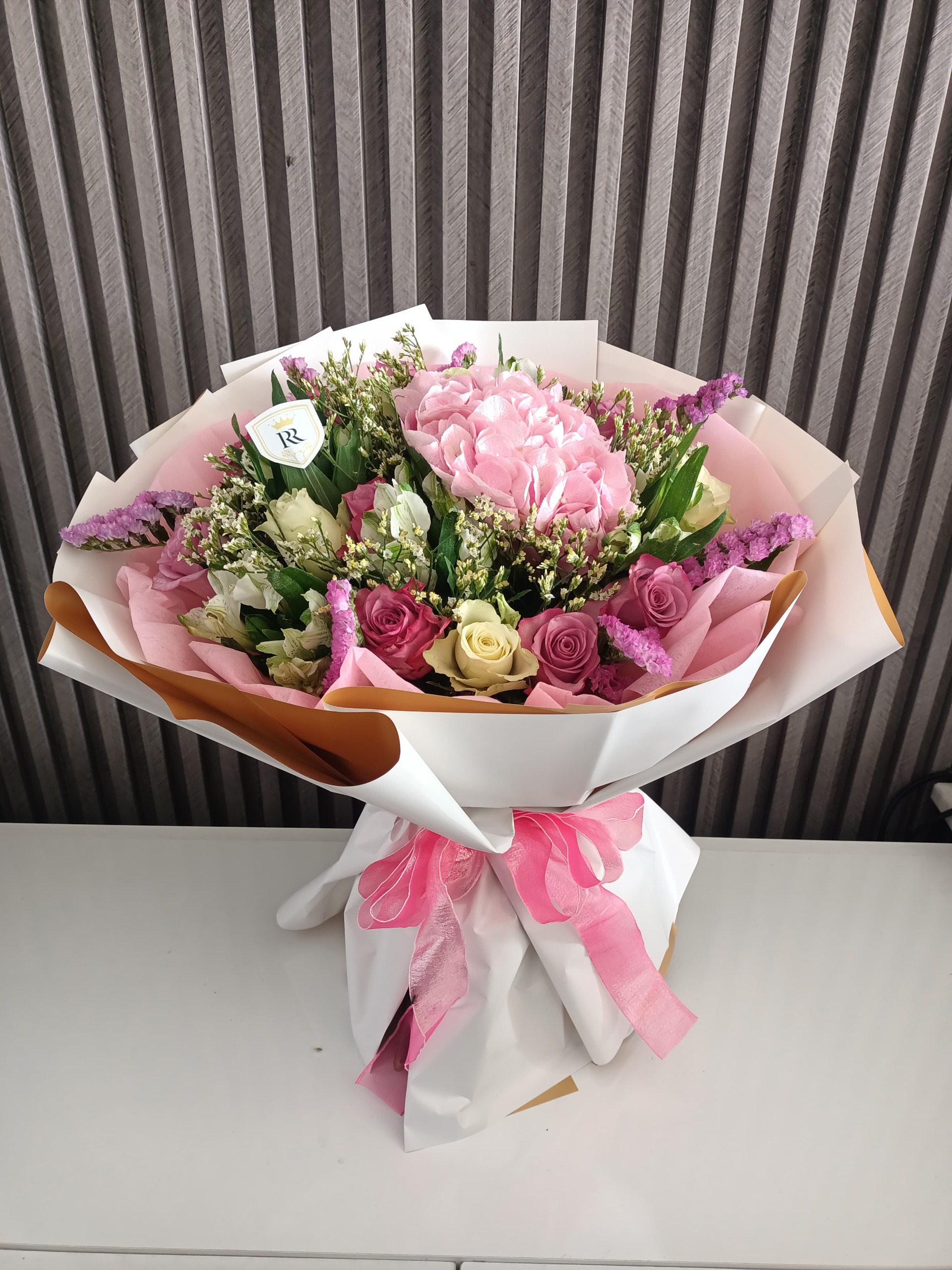 Pink Petal Perfection: Peony & Roses