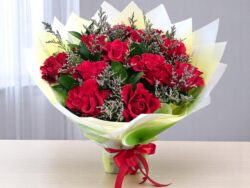 Passionate Red Rose Bouquet