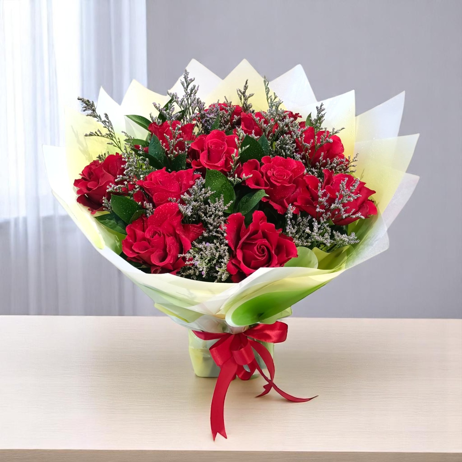 Passionate Red Rose Bouquet