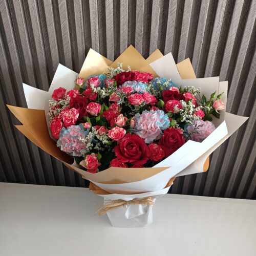 Enchanted Twilight: Roses & Carnations