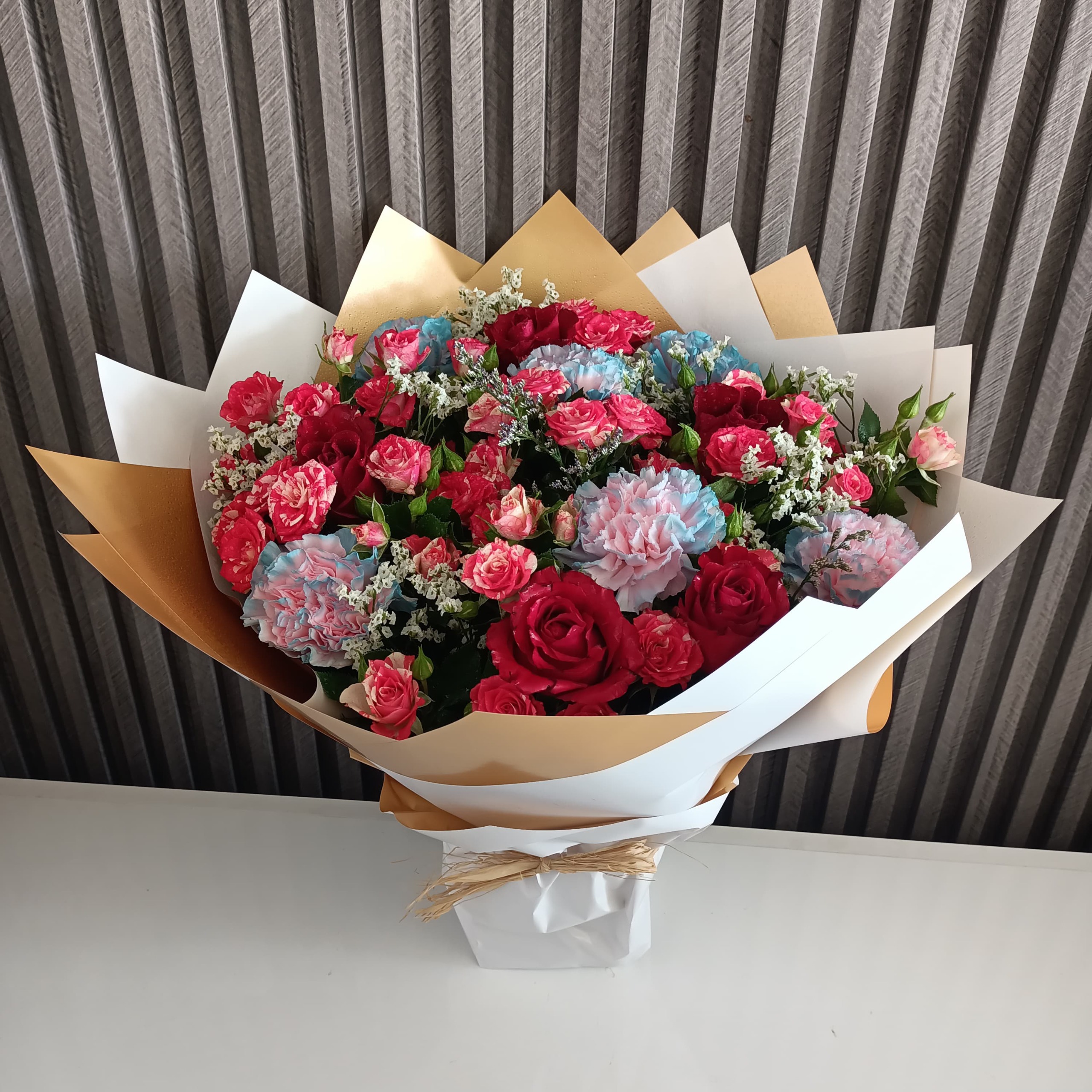 Enchanted Twilight: Roses & Carnations