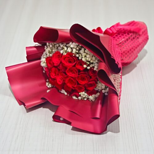 Scarlet Embrace Bouquet