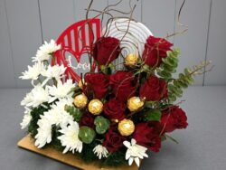 Crimson Confection Elegance