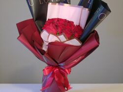 Crimson Love Rose Bouquet