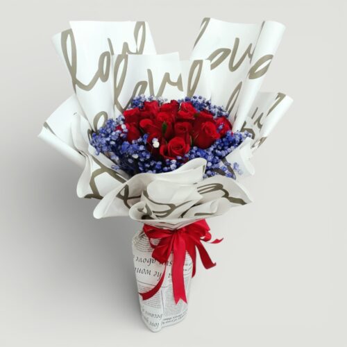 Sapphire Kiss Bouquet