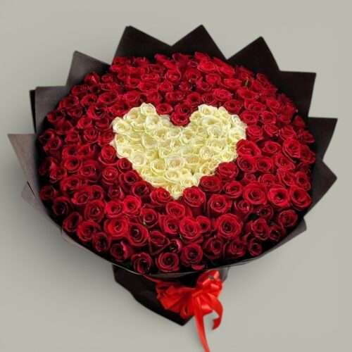 Heart With in the Rose