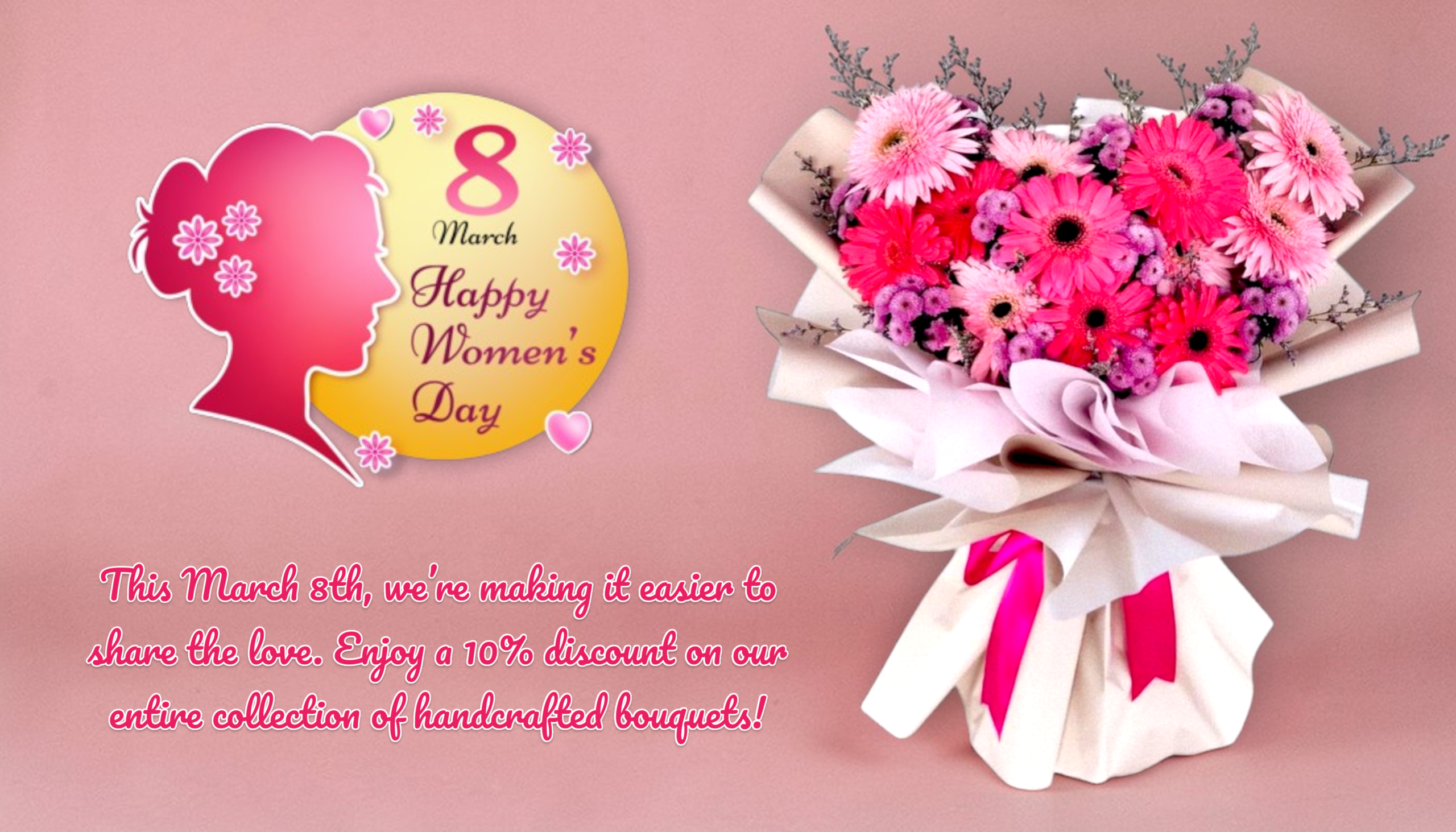 10 Flowers for International Women's Day